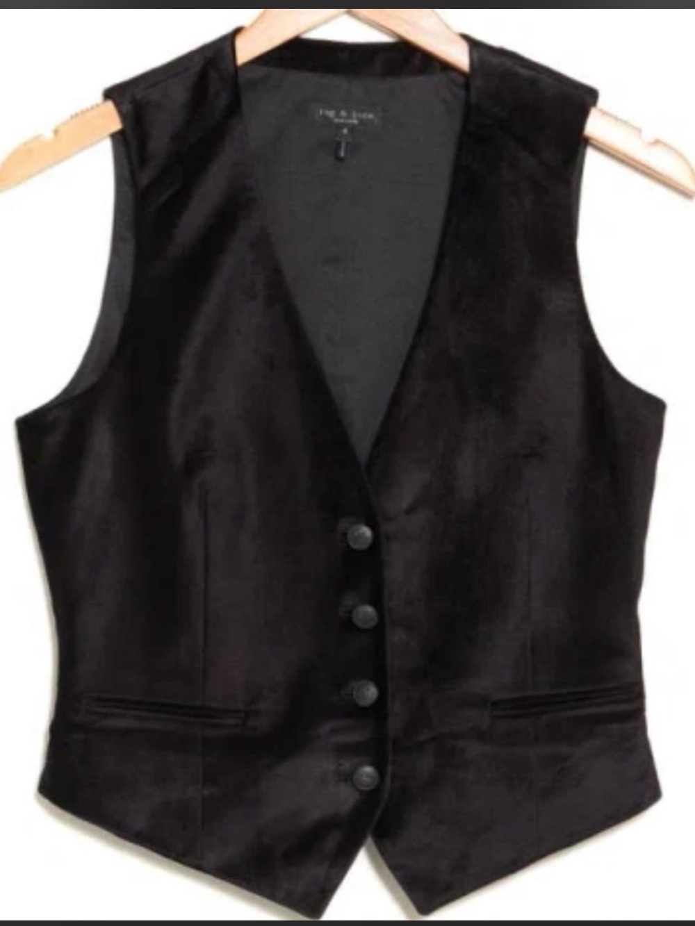 Rag & Bone NWT Velvet Vest